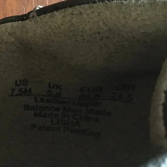 Naturalizer N5 Comfort Lisha Navy Dark Blue Leather Heels Pumps Shoes Sz  7.5M - Picture 8 of 11